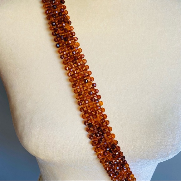 Sabina New York vintage beaded crossbody purse - Picture 4 of 5